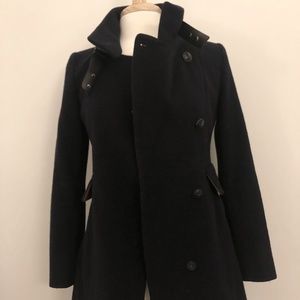 Navy Wool Coat Size S *CLEARANCE SALE*